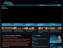 Tablet Screenshot of oceancapitallending.com